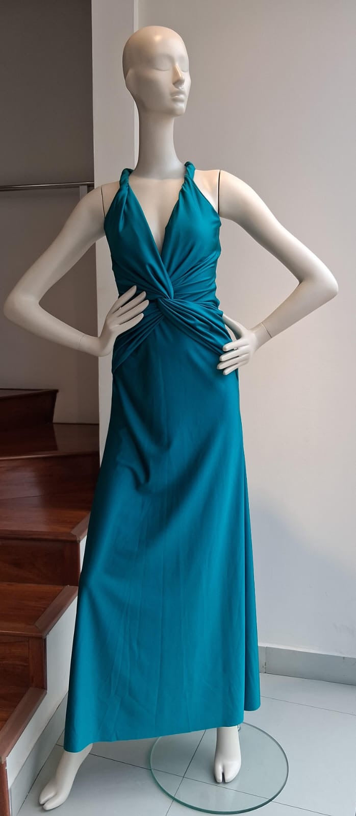 VESTIDO CARINNE LYCRA VERDE