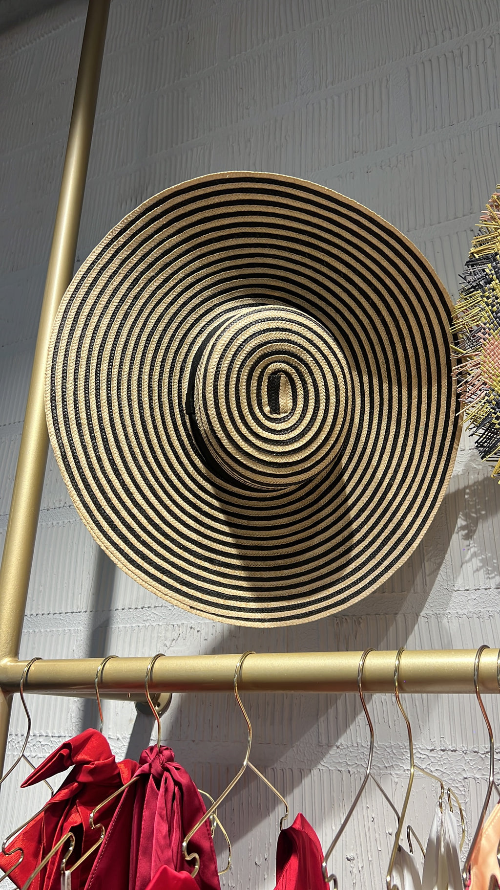 SOMBRERO STRIPES STRAW