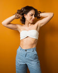 MOLDEADOR CROP TOP TELA FINA