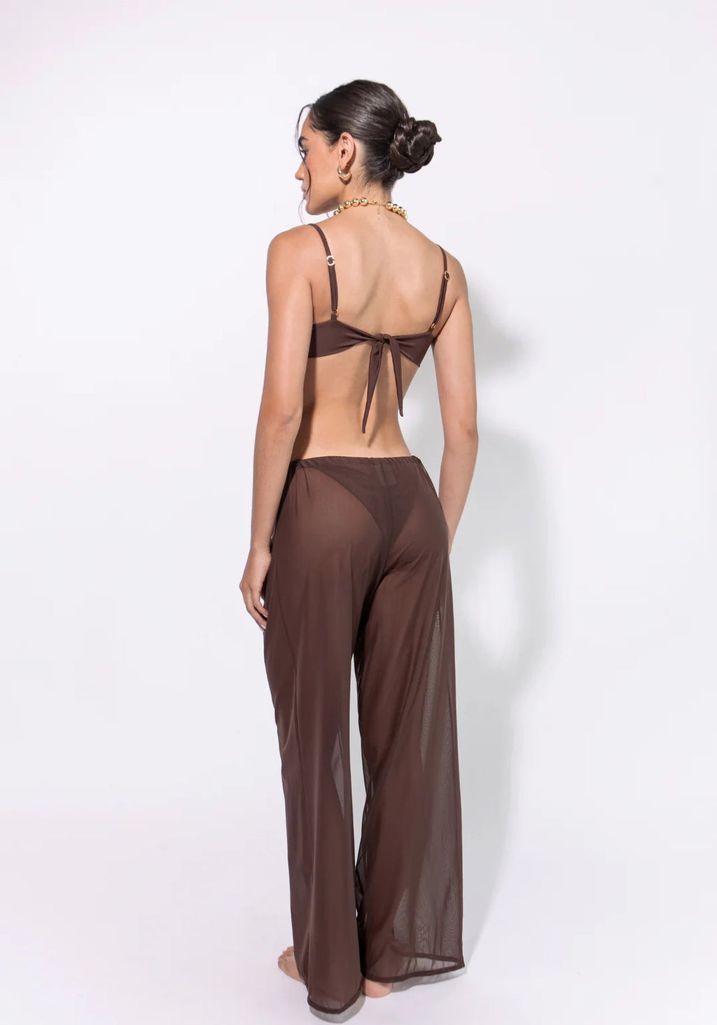 PANT MALLA MARRÓN