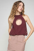 ALBEDO TOP HALTER CUT-OUT - DISEÑO COLOMBIANO