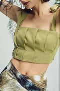 LUCIDUM OLIVE TOP