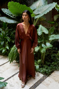 VESTIDO KALILA CHOCOLATE
