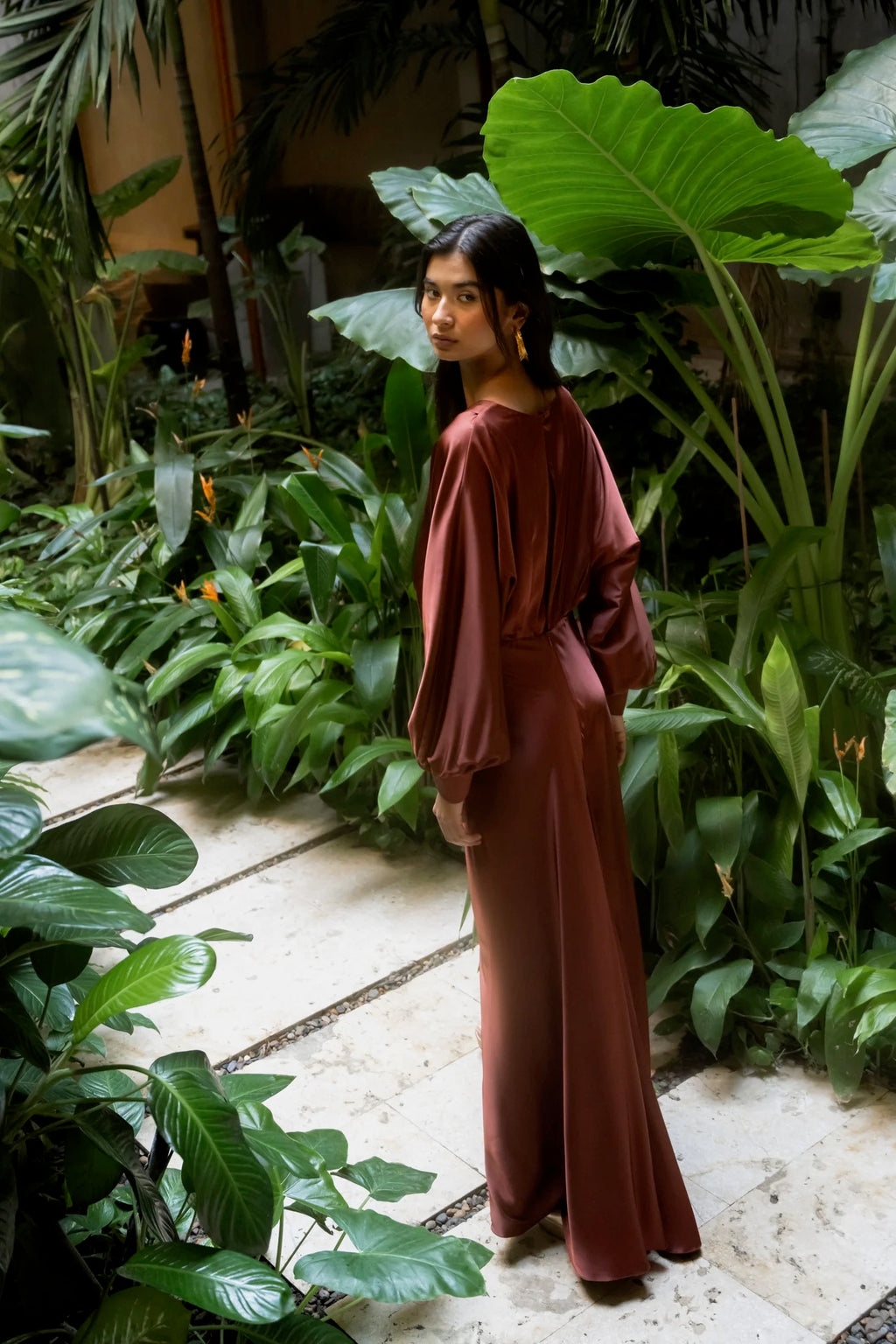 VESTIDO KALILA CHOCOLATE