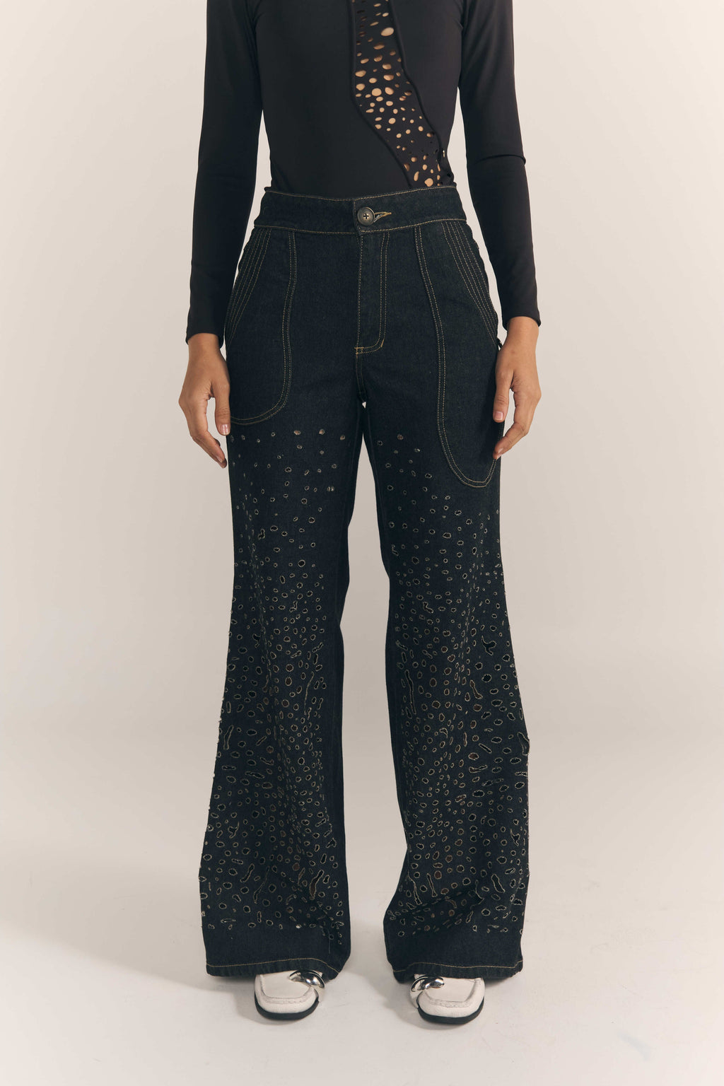 MINKE JEAN NEGRO