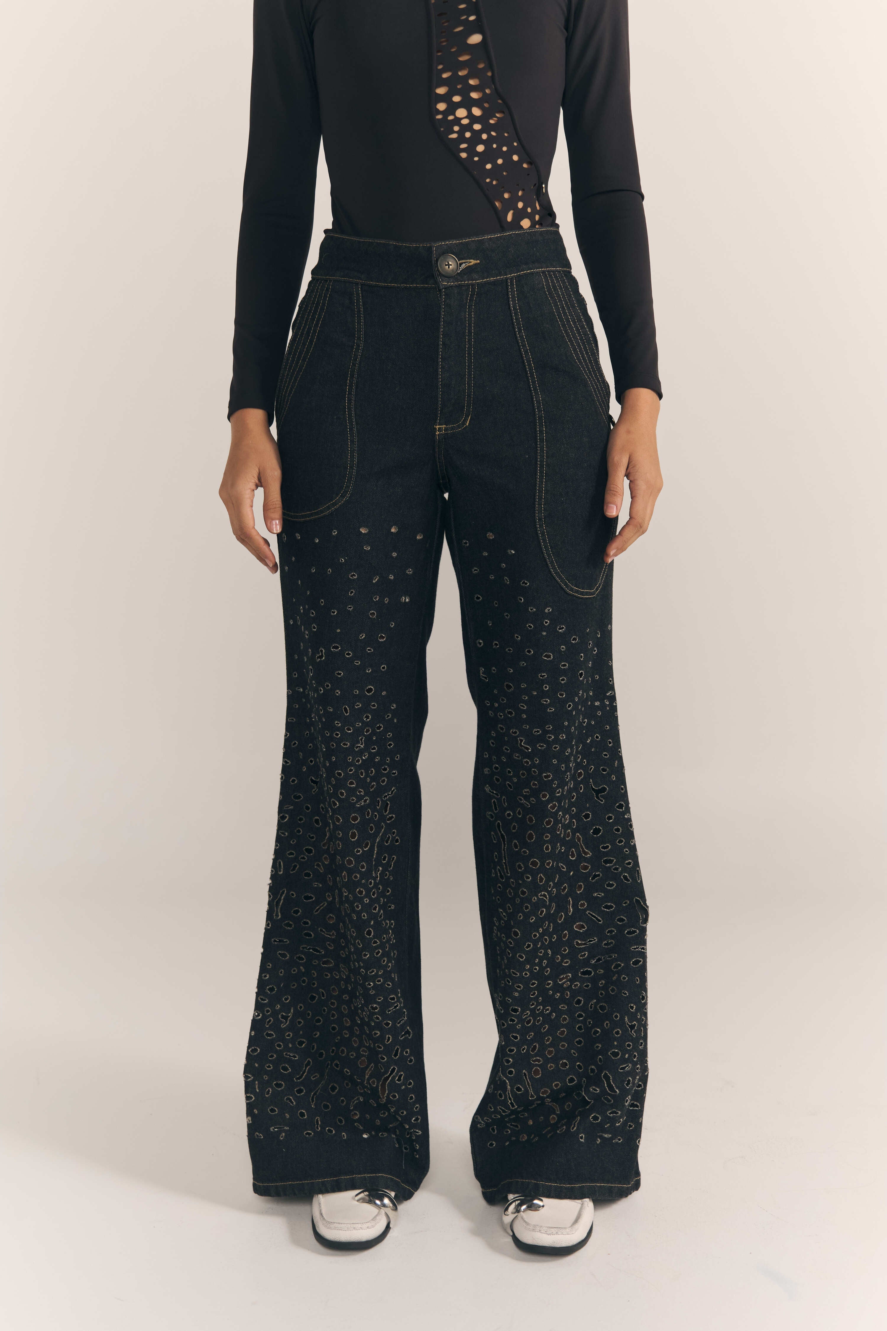 MINKE JEAN NEGRO