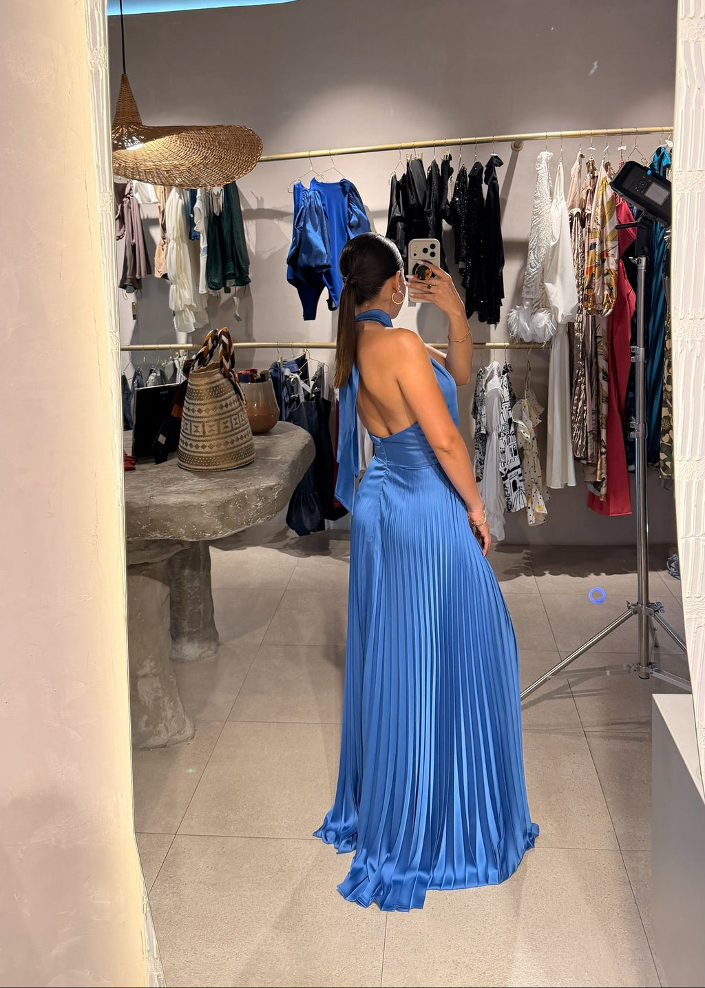VESTIDO RIHANNA AZUL COBALTO