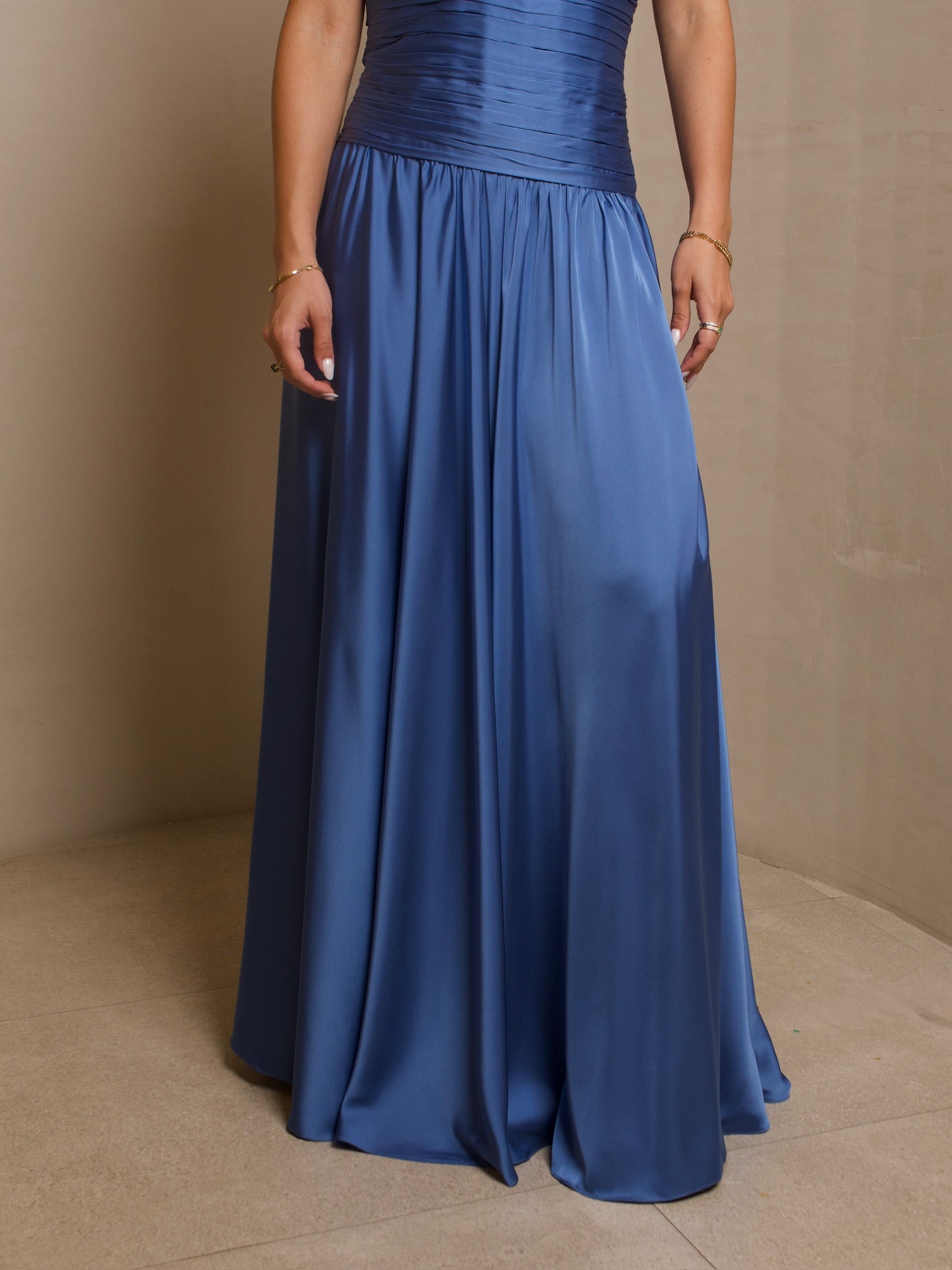 VESTIDO SIA AZUL COBALTO
