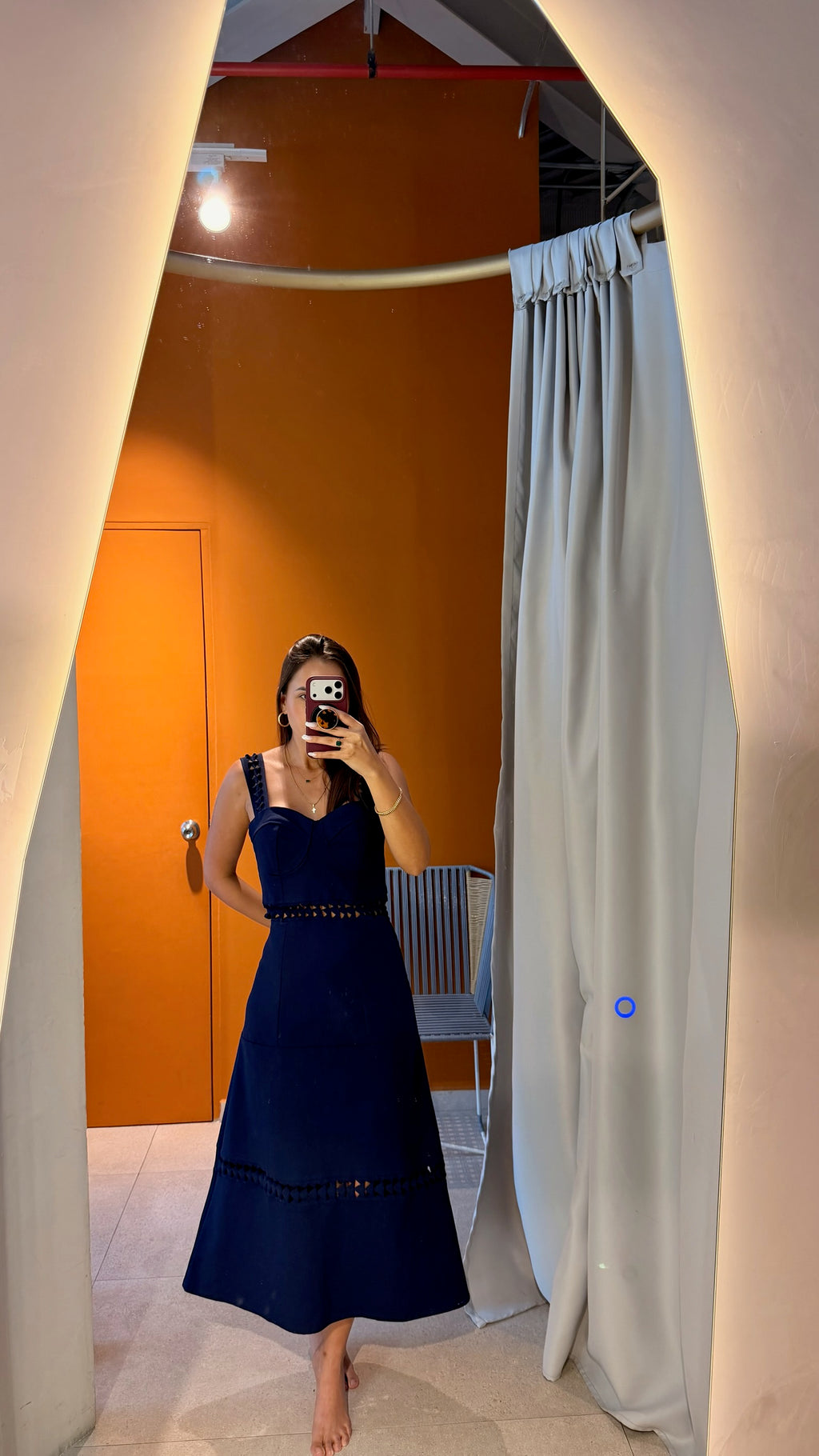 VESTIDO DUPLUS NAVY