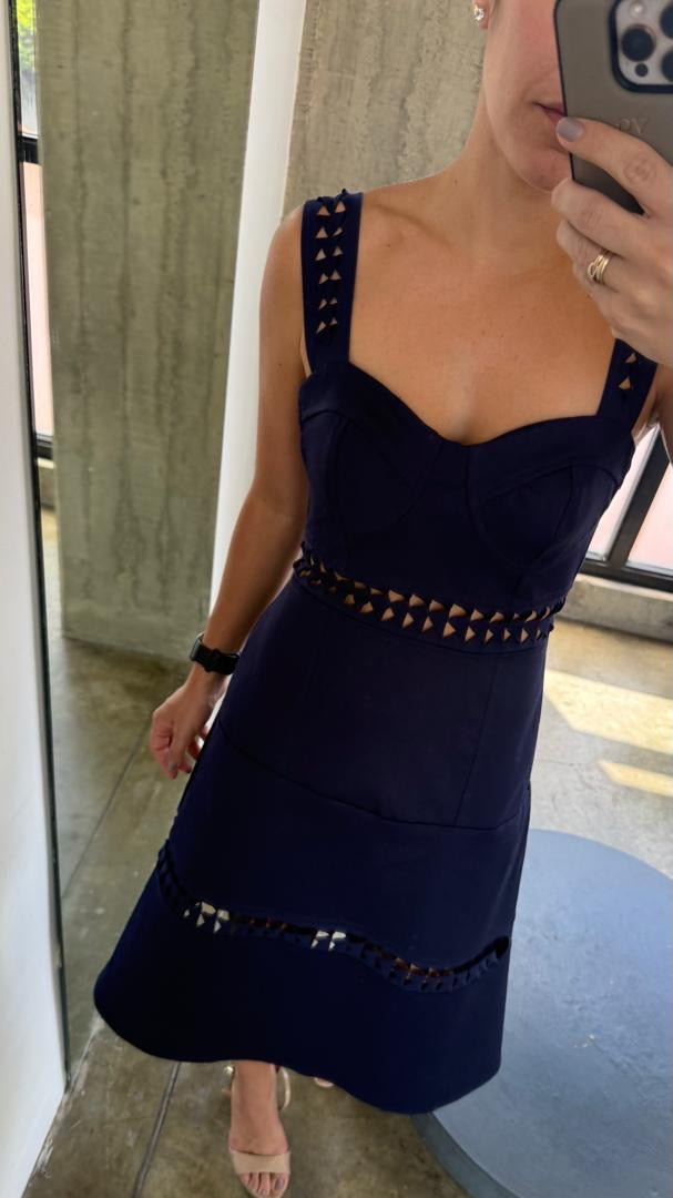 VESTIDO DUPLUS MARRÓN CSG