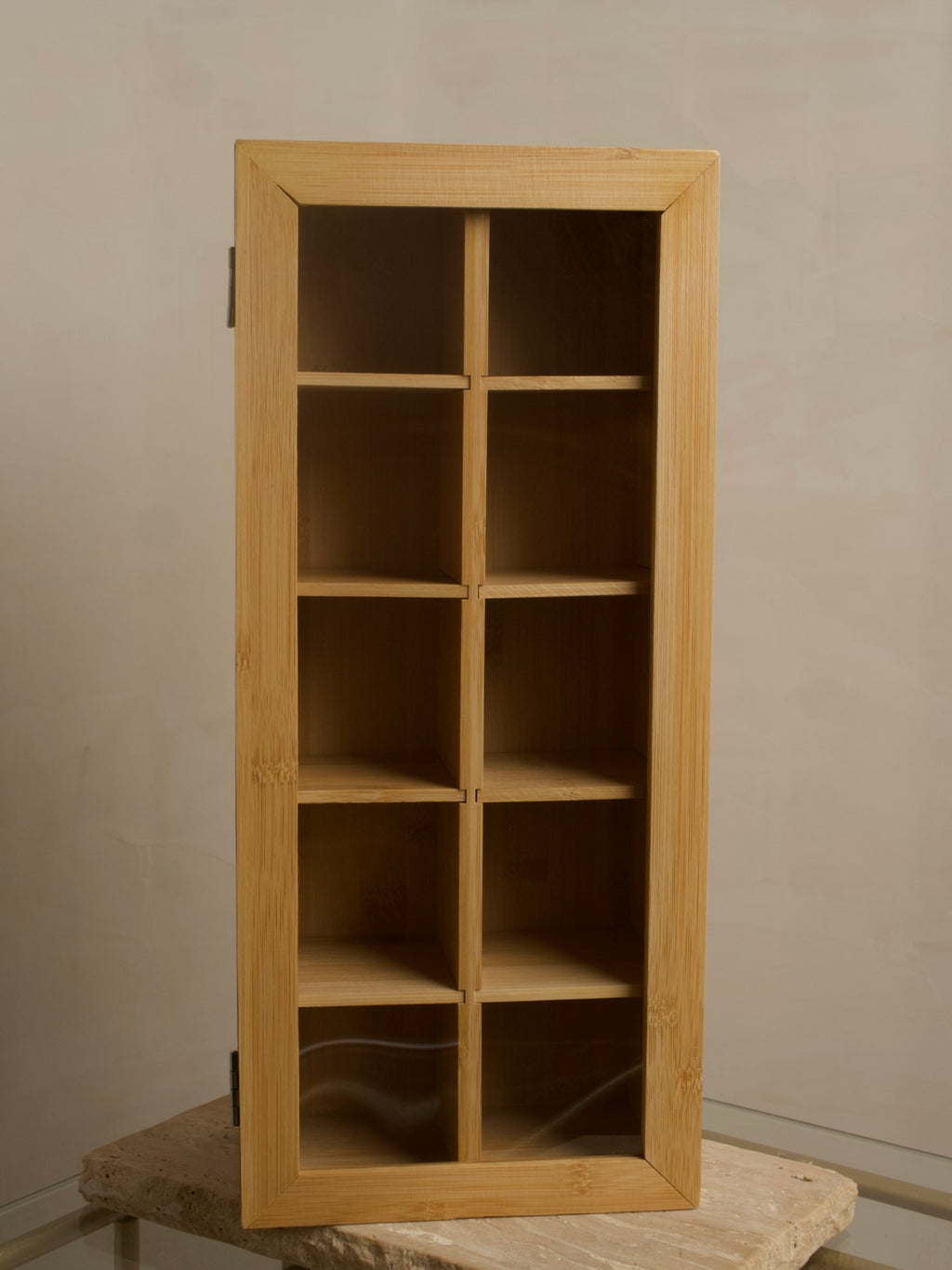 CAJA DE TE Y ALMACENAMIENTO DE BAMBÚ