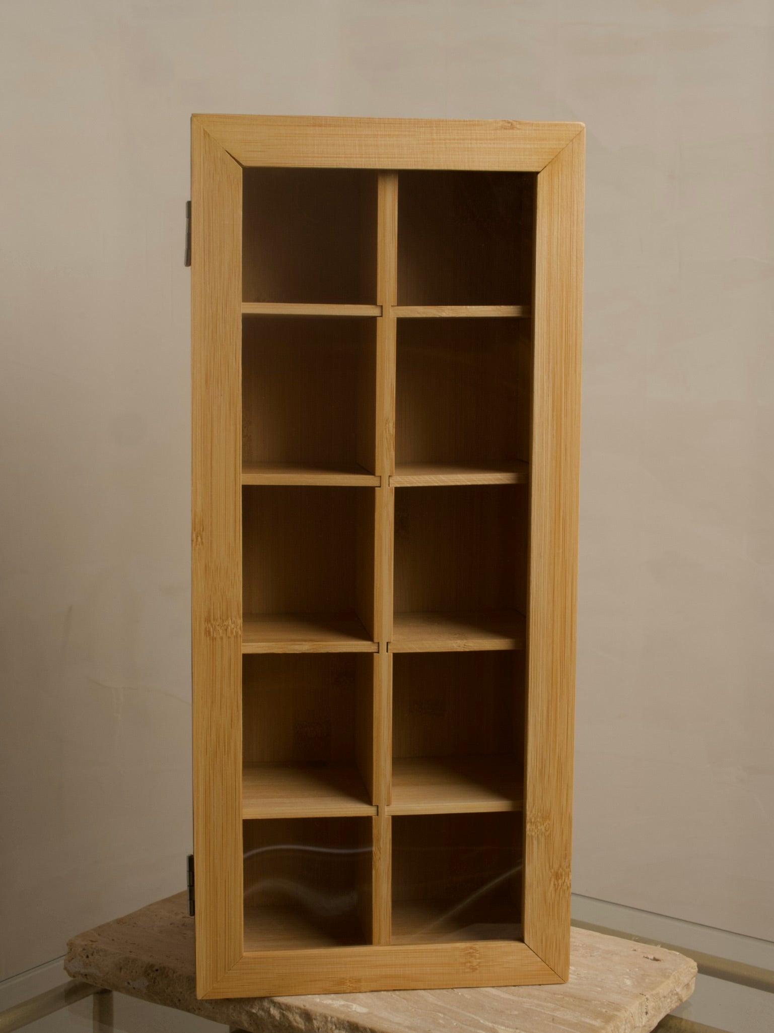 CAJA DE TE Y ALMACENAMIENTO DE BAMBÚ