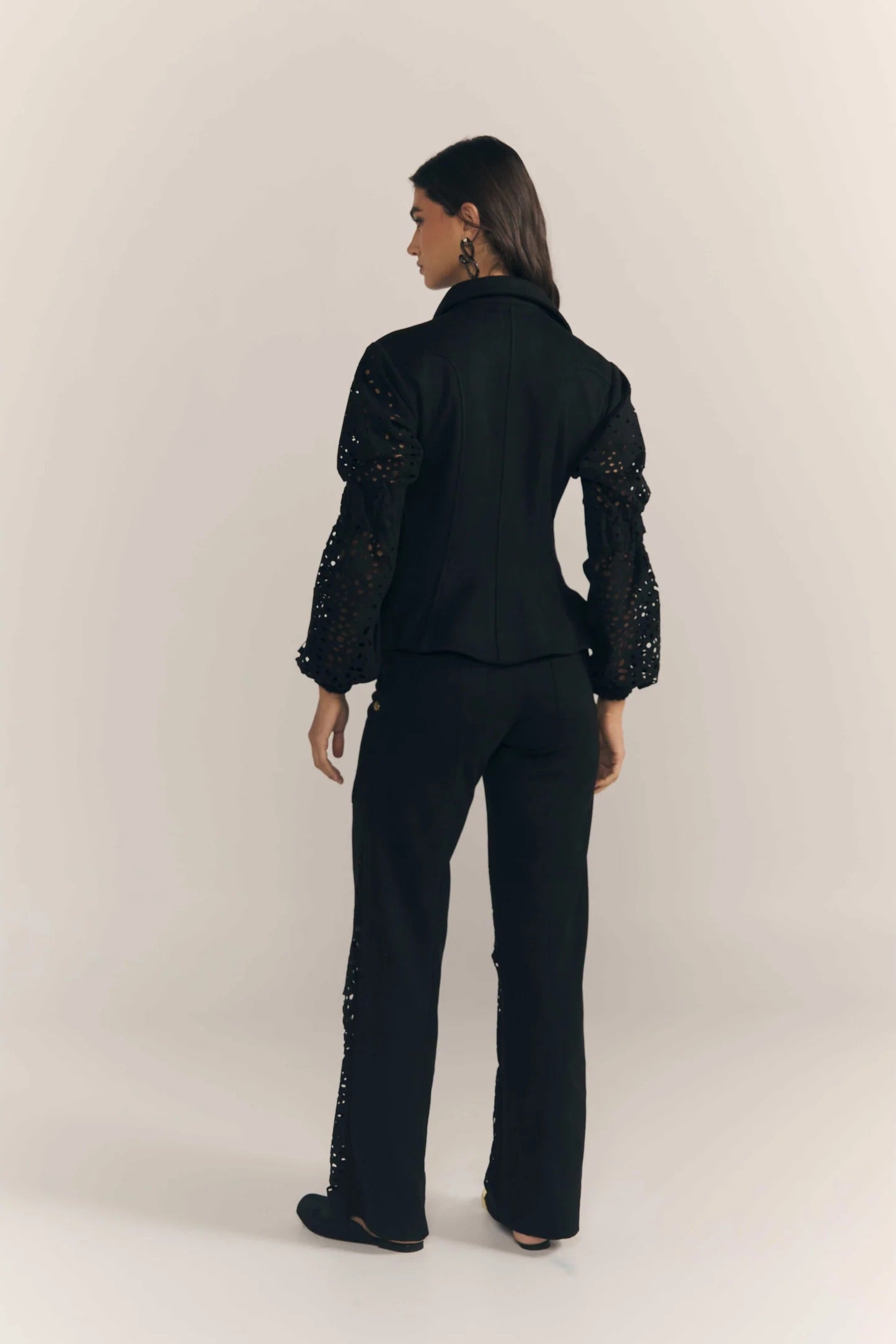 Pantalón Jorobada combinado con Chaqueta Jorobada