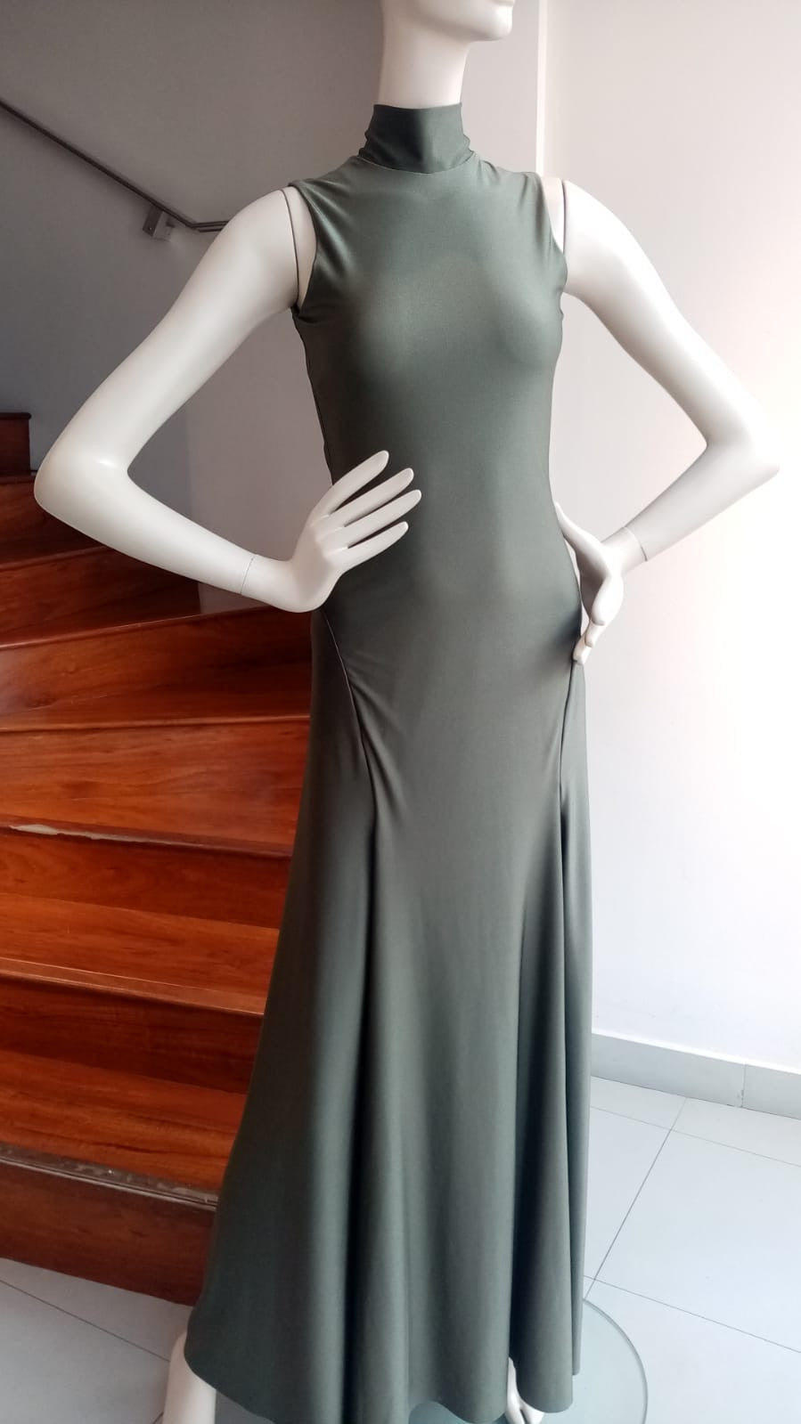 VESTIDO ZENIT LYCRA VERDE